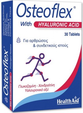 Health Aid Osteoflex Hyaluronic, 30 Ταμπλέτες