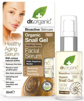 Dr. Organic Snail Gel Facial Serum, 30ml