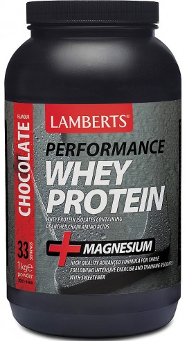 Lamberts Performance Whey Protein Σοκολάτα, 1000gr