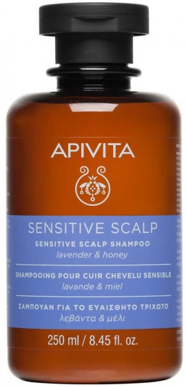 Apivita Sensitive Scalp Σαμπουάν Με Λεβάντα & Μέλι, 250ml