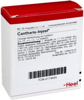 Heel Cantharis, 10 Ενέσιμες Αμπούλες