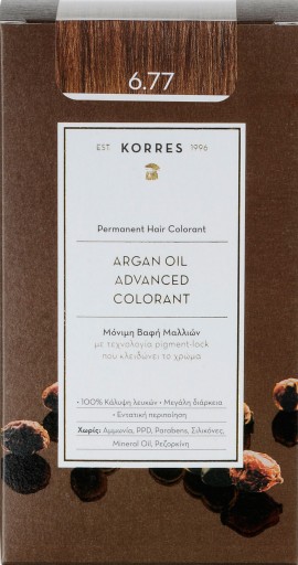 Korres Argan Oil Advanced Colorant 6.77 Πραλίνα, 50ml