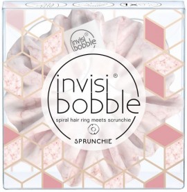 Invisibobble Sprunchie My Precious Marblelous Natural Light Pink, 1 Τεμάχιο