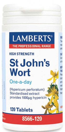 Lamberts St. Johns Wort 1332mg, 120 Ταμπλέτες