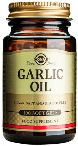 Solgar Garlic Oil, 100 Κάψουλες