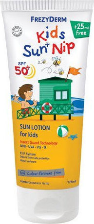 Frezyderm Sun Screen Kids Nip SPF50+, 150ml & Δώρο 25ml