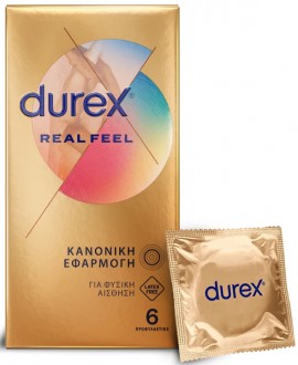 Durex Real Feel, 6 Τεμάχια
