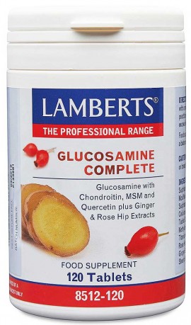 Lamberts Glucosamine Complete, 120 Ταμπλέτες