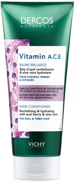 Vichy Dercos Nutrients Vitamine A.C.E Conditioner, 250ml