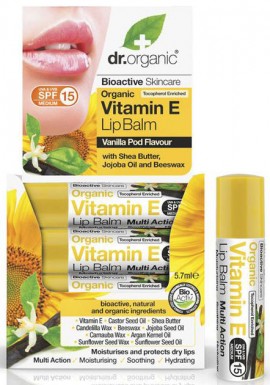 Dr. Organic Vitamin E Lipbalm, 5.7ml