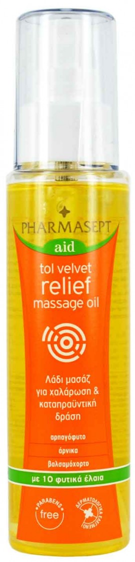 Pharmasept Tol Velvet Relief Massage Oil, 100ml