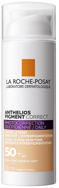 La Roche Posay Anthelios Pigment Correct Spf50+ Photocorrection Daily  Cream Με Χρώμα, 50ml