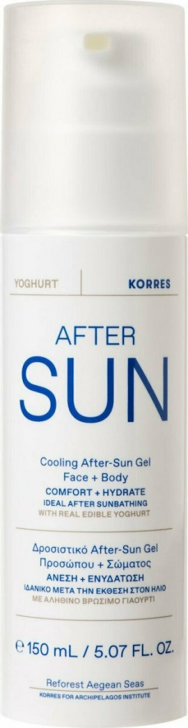 Korres Cooling After Sun Πρόσωπο & Σώμα, 150ml