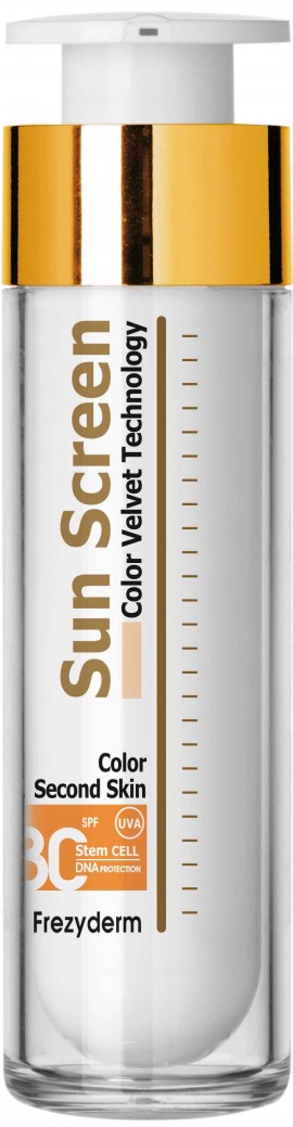 Frezyderm Sun Screen Color Velvet Face Cream SPF30, 50ml