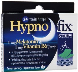 Uni-pharma Hypno Fix  Γεύση Μέντας, 24 Ταινίες