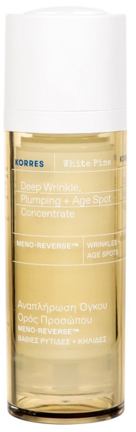 Korres White Pine Meno-Reverse Αντιγηραντικό Serum Προσώπου για Πανάδες, 30ml