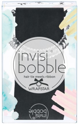 Invisibobble Wrapstar Snake It Off Black, 1 Τεμάχιο