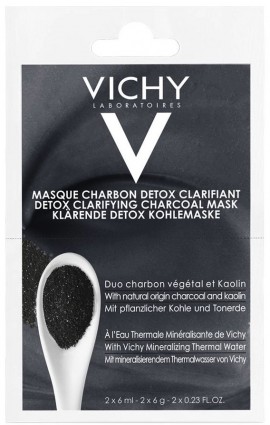 Vichy Μάσκα Ενεργού Άνθρακα, 2x 6ml