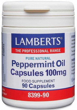 Lamberts Peppermint Oil 100mg, 90 Κάψουλες