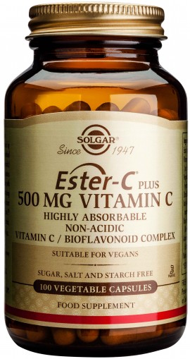 Solgar Ester-C 500mg, 100 Κάψουλες