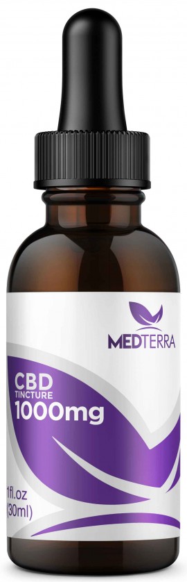 Medterra CBD Tincure 1000mg, 30ml