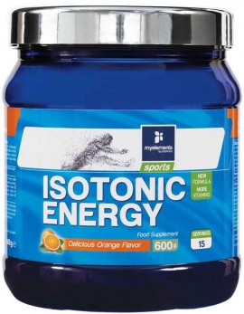 My Elements Isotonic Energy Γεύση Πορτοκάλι, 600gr Powder