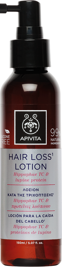 Apivita Ηair Loss Lotion Με Hippophae TC & Πρωτείνες Λούπινου, 150ml