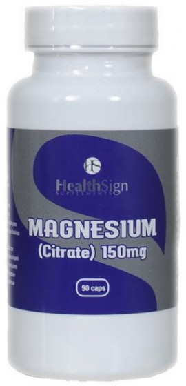 Health Sign Magnesium Citrate 150mg, 90 Kάψουλες