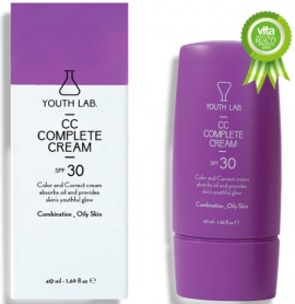 Youth Lab CC Complete SPF30 Λιπαρές/Μικτές Επιδερμίδες, 40ml