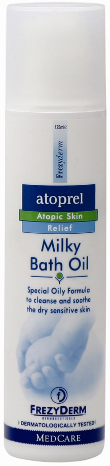 Frezyderm Atoprel Milky Bath Oil, 2x 125ml