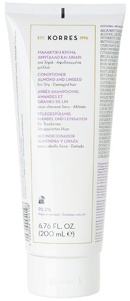 Korres  Conditioner Αμύγδαλο & Λίναρι, 200ml