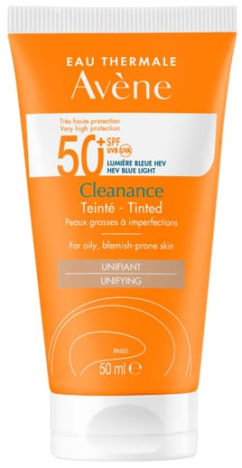 Avene Cleanance Solaire Με Χρώμα SPF50+, 50ml