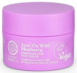 Natura Siberica Anti Ox Wild Blueberry Renewing Jam Face Scrub, 50ml