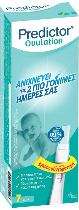 Predictor Ovulation, 7 Τεμάχια