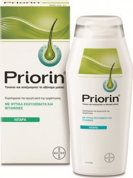 Priorin Σαμπουάν Για Λιπαρά Μαλλιά, 200ml