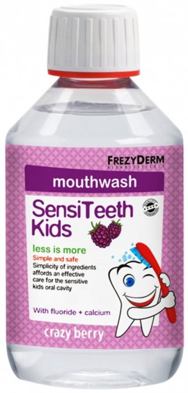 Frezyderm Sensiteeth Kids Mouthwash, 250ml