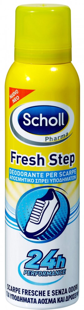 Scholl Fresh Step Spray Υποδημάτων, 150ml