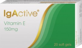 IgActive Vitamin E 150mg, 20 Mαλακές Kάψουλες