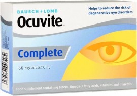 Bausch & Lomb Ocuvite Complete Caps, 60 Ταμπλέτες