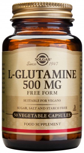 Solgar L-Glutamine 500mg, 50 Ταμπλέτες