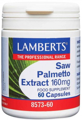 Lamberts Saw Palmetto Extract 160mg, 60 Κάψουλες