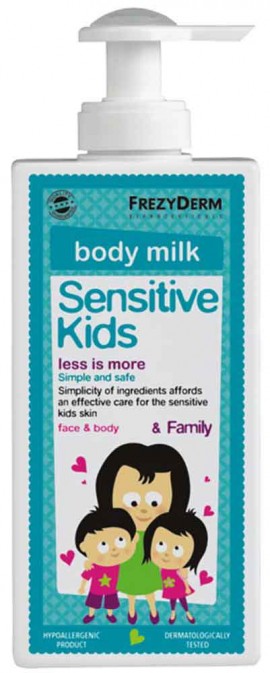 Frezyderm Sensitive Kids Face & Body Milk, 200ml