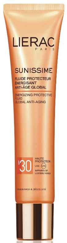 Lierac Sunissime Fluide Protecteur Energisant Anti-Age Global SPF30, 40ml